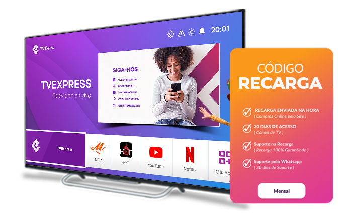 Tvexpress 400+ Canais